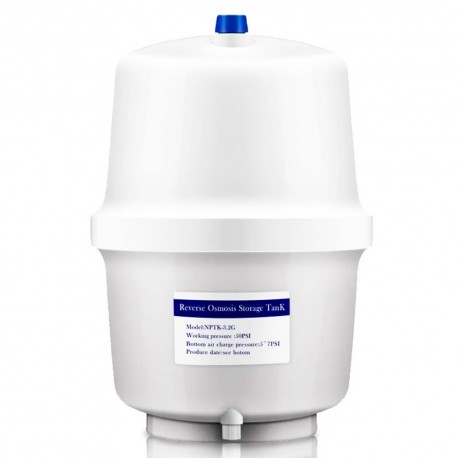 12L Reverse Osmosis Tank – High-Quality, ABS White
