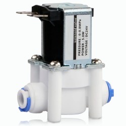 Water Solenoid Valve 1/4" | Quick-Connect | Automatic Flow Control