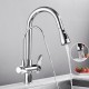 Reverse Osmosis 3-way tap, removable, 360º rotatable curved lines
