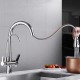 Reverse Osmosis 3-way tap, removable, 360º rotatable curved lines