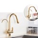Reverse Osmosis 3-way tap, removable, 360º rotatable curved lines
