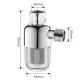 Small anti-scaling stainless steel water filter