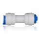 Straight quick connector 1/4" tube 1/4" tube