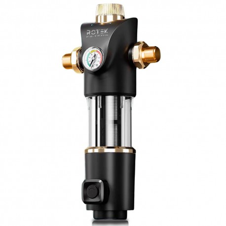 Pre water filter with latest technology front pressure gauge