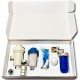 Double anti-lime, anti-corrosion and anti-incrustation kit for electric water heaters and heaters