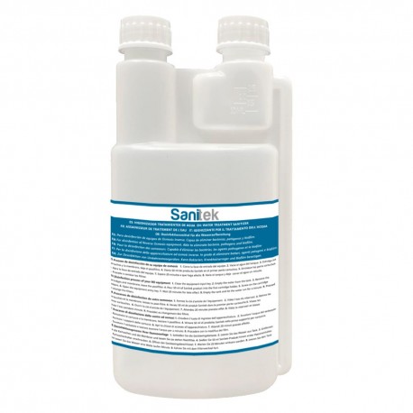 SANITEK sanitizer for reverse osmosis water sources for ten uses..