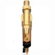 Pre-water filter with high flow pressure gauge and centrifugal washing valve, 360º installation