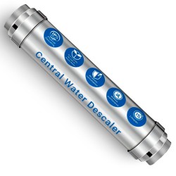 Salt-free descaler for the whole house, patented IPS system. ROTEK