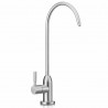 Modern brushed steel tap for Reverse Osmosis