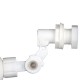 Plastic pressure regulator for domestic osmosis, pressure reducer