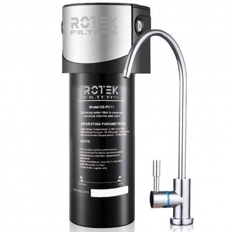 Under-sink water filtration system ROTEK