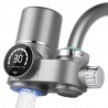 BPA-free FILPUR on-tap water filter with UV light and display