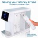 OSMOPUR 2023 600 GPD Tankless Direct Flow Compact Reverse Osmosis with intelligent system