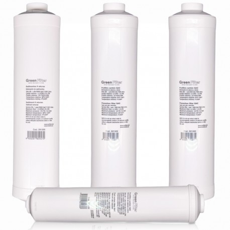 Replacement of Osmosis Compact Filters "INLINE", brand GREEN FILTER QUALITY - 1