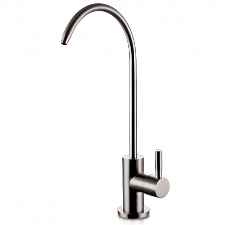Modern metallic grey tap for Reverse Osmosis