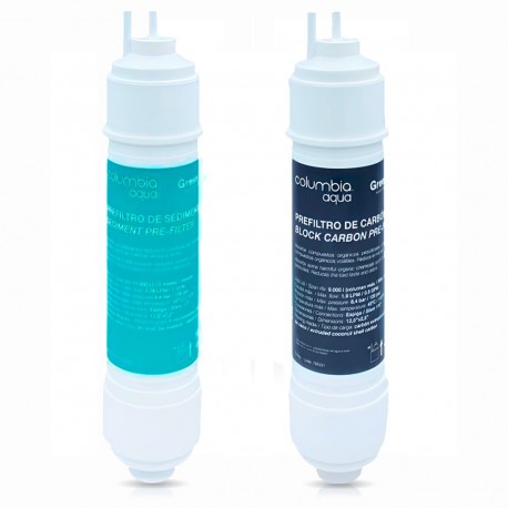 Complete replacement kit with cartridges for Columbia UF ultrafiltration water dispenser