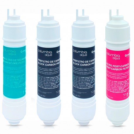 Complete replacement kit with cartridges for Columbia RO Reverse Osmosis water dispenser