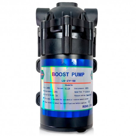 Universal Booster Pump for Reverse Osmosis – 50 GPD (24V)