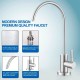 Modern brushed steel tap for Reverse Osmosis