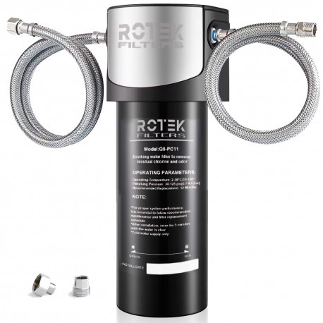 FILPUR Drinking Water Filtration Kit under sink