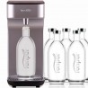 Desktop cold and natural water dispenser with direct refrigeration