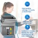 Desktop cold and natural water dispenser with direct refrigeration