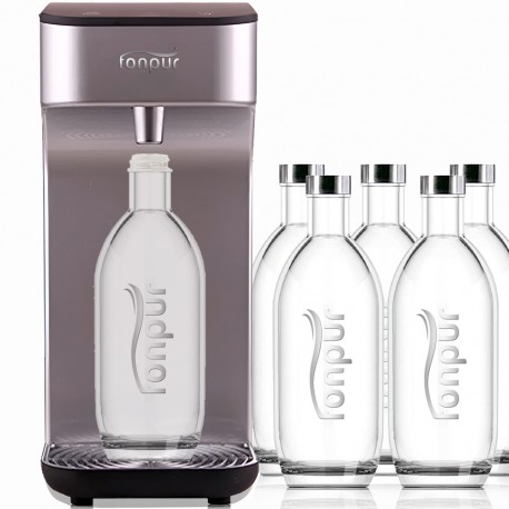 Desktop cold and natural water dispenser with direct refrigeration