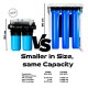 Desktop cold and natural water dispenser with direct refrigeration