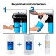 Desktop cold and natural water dispenser with direct refrigeration