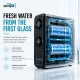 OSMOPUR Front 800G Direct Flow Reverse Osmosis System with Front Filter Replacement