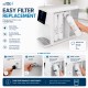 OSMOPUR 2023 600 GPD Tankless Direct Flow Compact Reverse Osmosis with intelligent system
