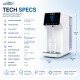 OSMOPUR 2023 600 GPD Tankless Direct Flow Compact Reverse Osmosis with intelligent system