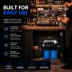 ROBIG Professional 600 GPD Reverse Osmosis System – Commercial Water Purification for Hospitality, Aquariums, Grow, Labs & More