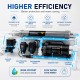 MAGIC EKONO+ 5-Stage Reverse Osmosis System with Pump – High Efficiency 1:1