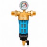 Brass water filter with self-cleaning stainless steel mesh - 1