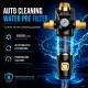 Water filter for general inlet self-cleaning stainless steel mesh with high flow rate