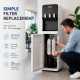 FONPUR Reverse Osmosis Water Dispenser Cold / Natural / Hot Water