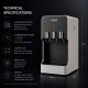 Water dispenser with RO DESKTOP Cold/ Hot / Warm FONPUR - 1