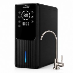 Compact Direct Flow Reverse Osmosis OSMOPUR 600 GPD (1.6 L/min) – Universal Cartridges, TDS & Smart System