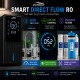 Compact Direct Flow Reverse Osmosis OSMOPUR 600 GPD (1.6 L/min) – Universal Cartridges, TDS & Smart System