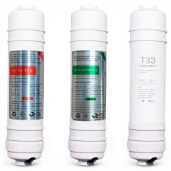 Kit of 2 in-line filters replacement Fonpur source quick connection filtration type I spigot