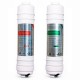 Kit of 2 in-line filters replacement Fonpur source quick connection filtration type I spigot