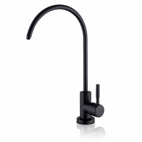 Modern Matt black tap for Reverse Osmosis