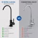 Modern Matt black tap for Reverse Osmosis