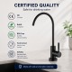 Modern Matt black tap for Reverse Osmosis