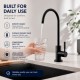 Modern Matt black tap for Reverse Osmosis