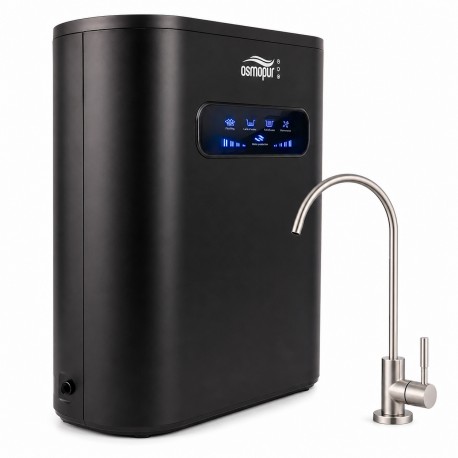 OSMOPUR600 600 GPD Tankless Direct Flow Compact Reverse Osmosis with intelligent system