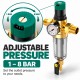 ROTEK PRESSURE Water Pre-Filter with Pressure Regulator, Gauge & 40 Micron 316 Stainless Steel Mesh