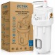 ROTEK BACKWASH 50 – 10" Jumbo Self-Cleaning Water Filter, Manual Backwash, 4-Way Valve, 50 Micron