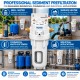 ROTEK BACKWASH 50 – 10" Jumbo Self-Cleaning Water Filter, Manual Backwash, 4-Way Valve, 50 Micron
